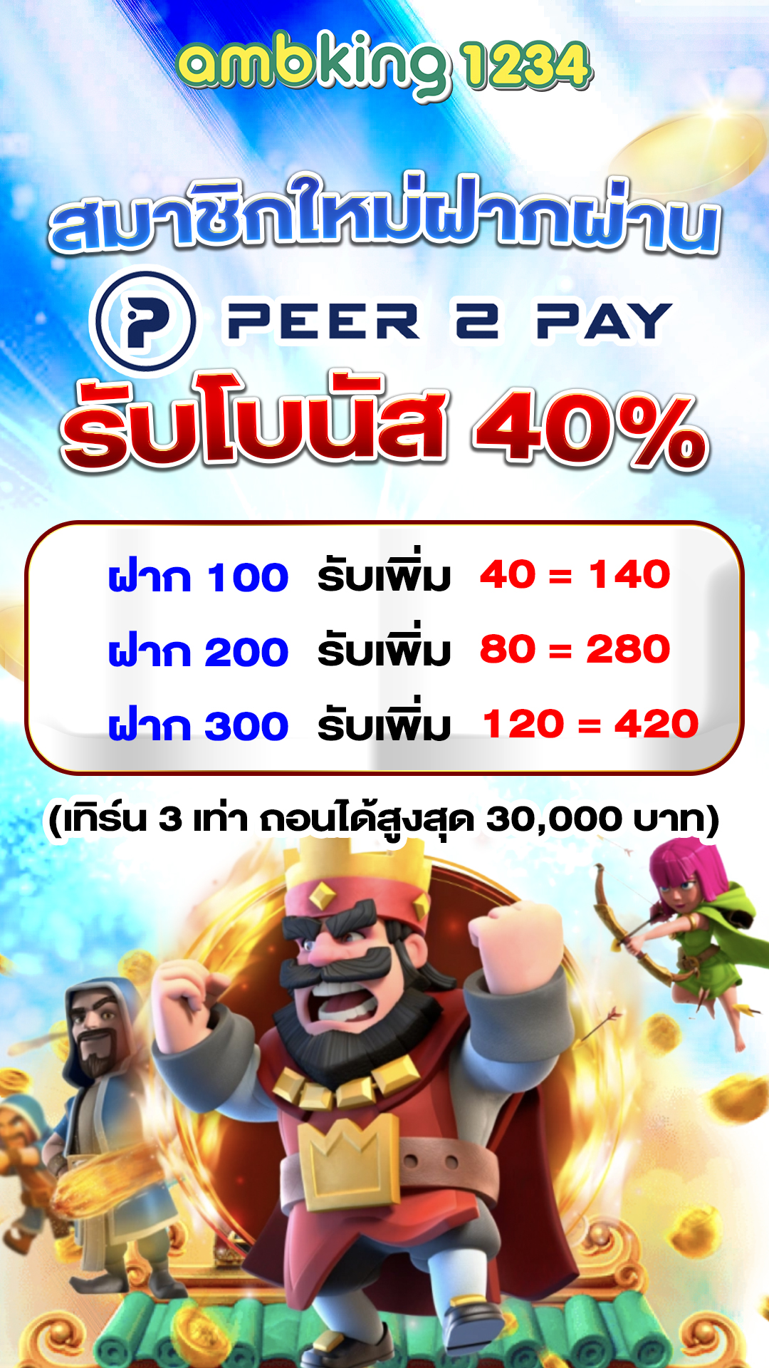 เครดิตฟรี วอเล็ท - แบนเนอร์โปรโมชั่น